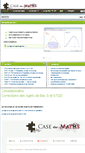 Mobile Screenshot of casedesmaths.net